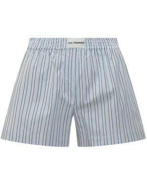 Des Phemmes Striped Boxer Shorts - Blue