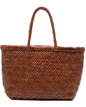 Dragon Diffusion Mini Flat Gora Tote Bag - Brown