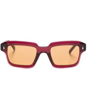 Retrosuperfuture Giardino Rectangle-Frame Sunglasses - Pink