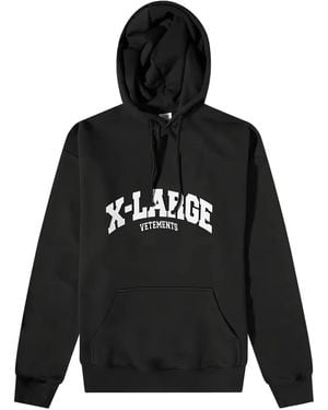 Vetements X-Large Hoodie - Black