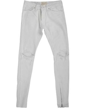 Fear Of God Distressed Jeans - Grey
