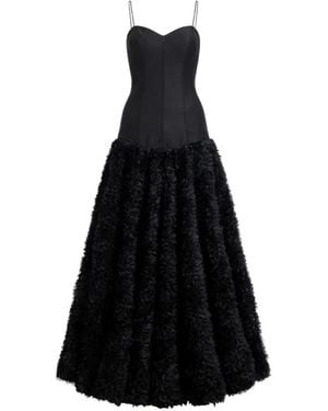 Aje. Robe Longue Colette À Fines Bretelles - Black