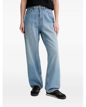 Vans Cinched Check-5 Baggy Trousers - Blue