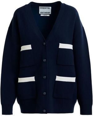 Essentiel Antwerp Homer カーディガン - ブルー