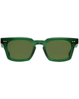 Dita Eyewear Monolix Square-Frame Sunglasses - Green