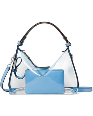 Tory Burch Mellow Clear Shoulder Bag - Blue