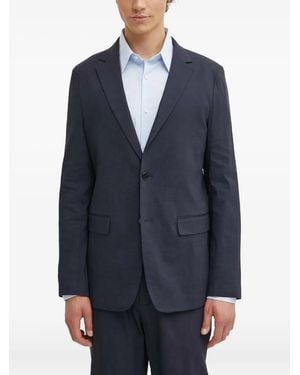 Theory Single-Breasted Blazer - Blue