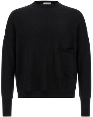 Ma'ry'ya Maglione Con Tasche - Nero