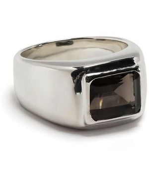 Sophie Buhai Walter Quartz Ring - Metallic