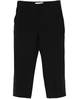 IRO Aqua Button-Embellished Trousers - Black