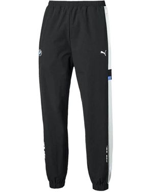 PUMA X Bmw Motorsport Side-Stripe Track Trousers - Black