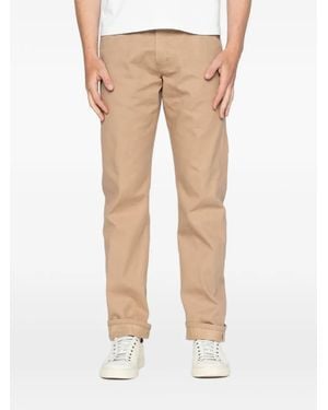 Naked & Famous True Guy Selvedge Slacks Trousers - Natural