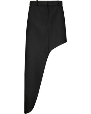 Coperni Asymmetric Skirt - Black