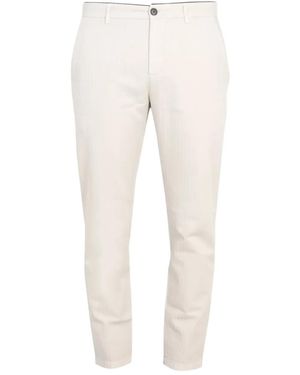 Department 5 Button-Fastening Trousers - Natural