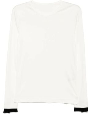 Y's Yohji Yamamoto Layered Details T-Shirt - White