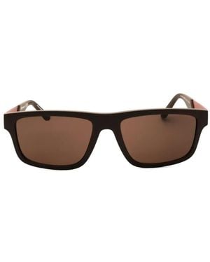 Emporio Armani Rectangle-Frame Sunglasses - Black