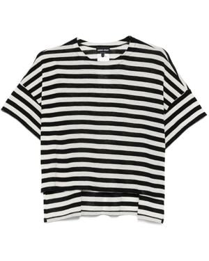 Giorgio Armani Top a rayas - Negro