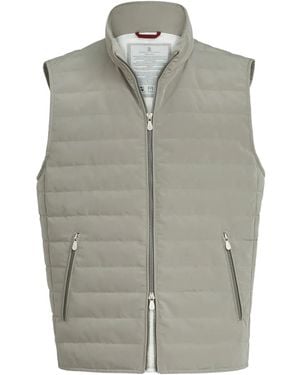 Brunello Cucinelli Gilet Vest - Grey