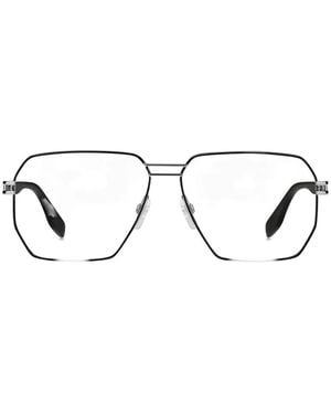 Marc Jacobs Pilot-Frame Double-Bridge Glasses - Black