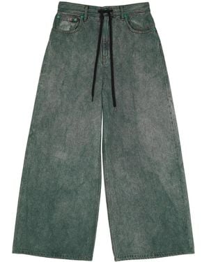 MM6 by Maison Martin Margiela ワイドジーンズ - グリーン