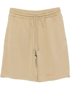 Off-White c/o Virgil Abloh Ink Arrow Skate Shorts - Naturel