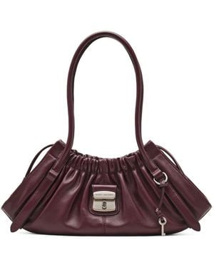 Marc Jacobs Christina Satchel Bag - Purple