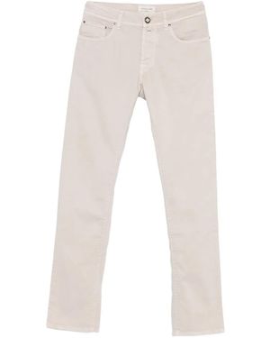 Jacob Cohen Straight-Leg Trousers - White
