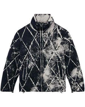 DIESEL W-Marcel Bomber Jacket - Black