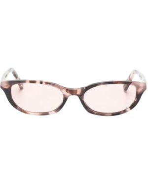 Lgr Aloe Tortoiseshell-Pattern Sunglasses - Natural