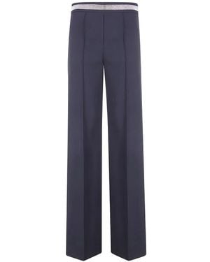 D.exterior Tailored Trousers - Blue