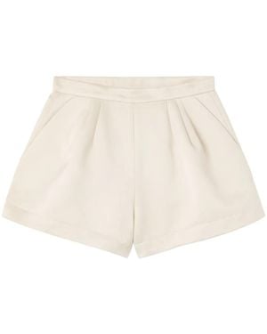 AZ FACTORY Helleborus ハイウエスト ショートパンツ - ナチュラル