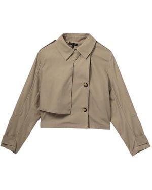 Rag & Bone Jamie Cropped Jacket - Natural