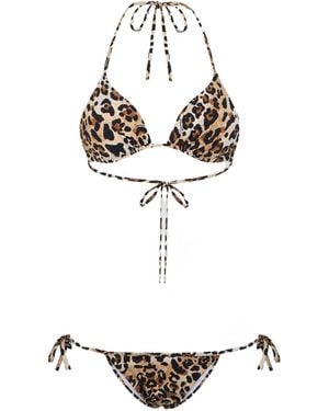 DSquared² Bikini Wild2 triangular - Blanco