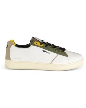 Gast Sneakers Mit Kontrasteinsätzen - Weiß