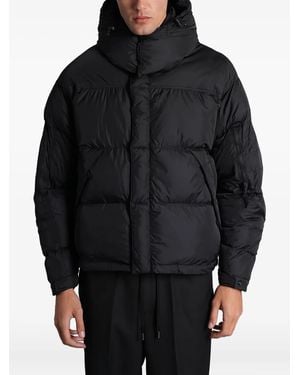 Aspesi Hooded Puffer Jacket - Black