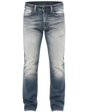 DIESEL Jean Buster-X À Effet Délavé - Blue