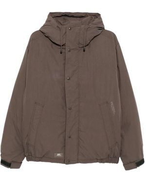 Chocoolate Logo-Patch Jacket - Brown