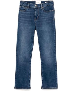 FRAME Le High Straight Jeans - Blue