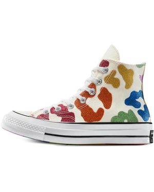 Converse Chuck 70 Glitter-Patch Trainers - White