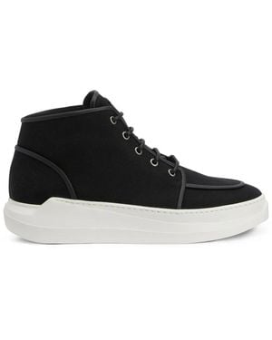 Giuseppe Zanotti Lace-Up High-Top Trainers - Black