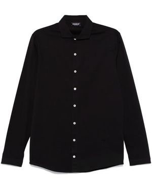 Dondup Jersey-Texture Shirt - Black