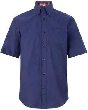 Paul & Shark Short-Sleeve Shirt - Blue
