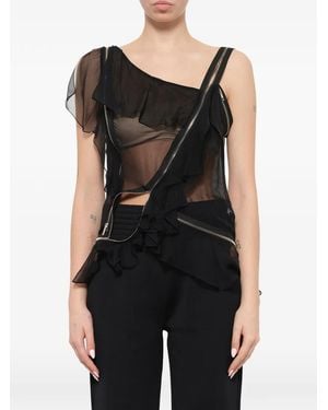 Givenchy Podium Sleeveless Top - Black