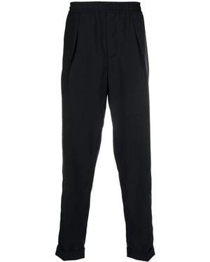 Woolrich Elasticated Waistband Slim-Cut Trousers - Blue