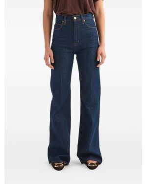 Jamie Haller Jean Évasé Crease - Blue