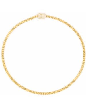 Tom Wood Curb Chain Necklace - White