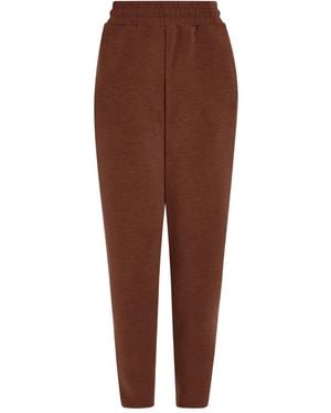 Varley The Slim Zip-Hem Track Trousers - Brown
