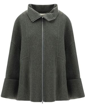 Quira Knitted Coat - Green