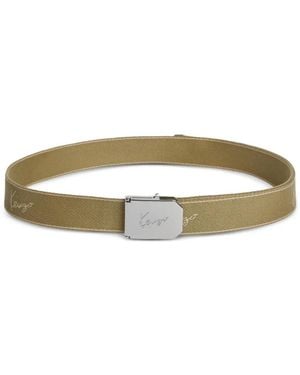 KENZO Signature Belt - Green