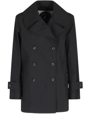 Save The Duck Double-Breasted Jacket - Black